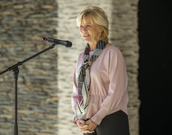 Eva Pavlová přijela do Kyjeva na summit prvních dam