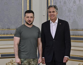 Americký ministr zahraničí Blinken je v Kyjevě, setká se se Zelenským