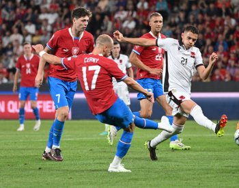 Albánská média: Češi měli štěstí, `Orli` v Praze mohli i vyhrát