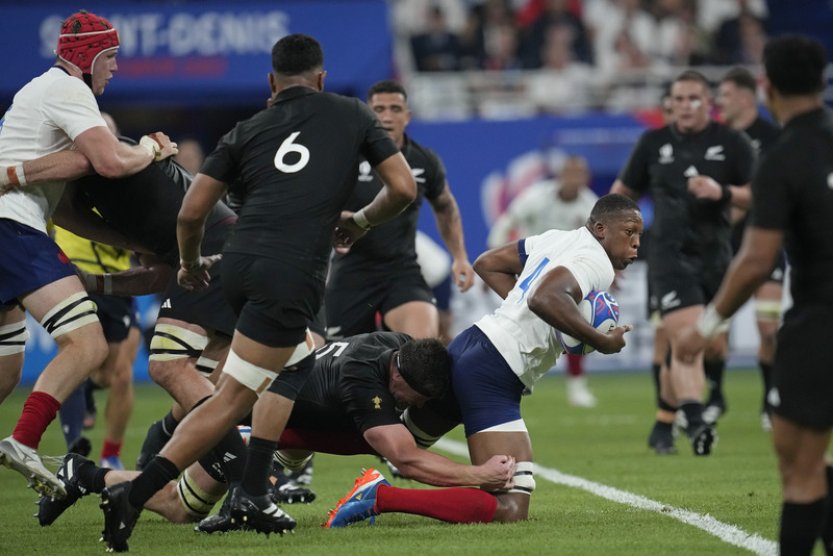 Ragbisté Francie na úvod MS uštědřili historickou porážku Novému Zélandu
