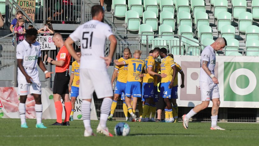 Teplice vyhrály v Karviné 1:0, domácí klesli na dno ligové tabulky