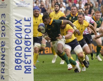 Jihoafričtí ragbisté na MS rozdrtili Rumunsko a mají druhou výhru