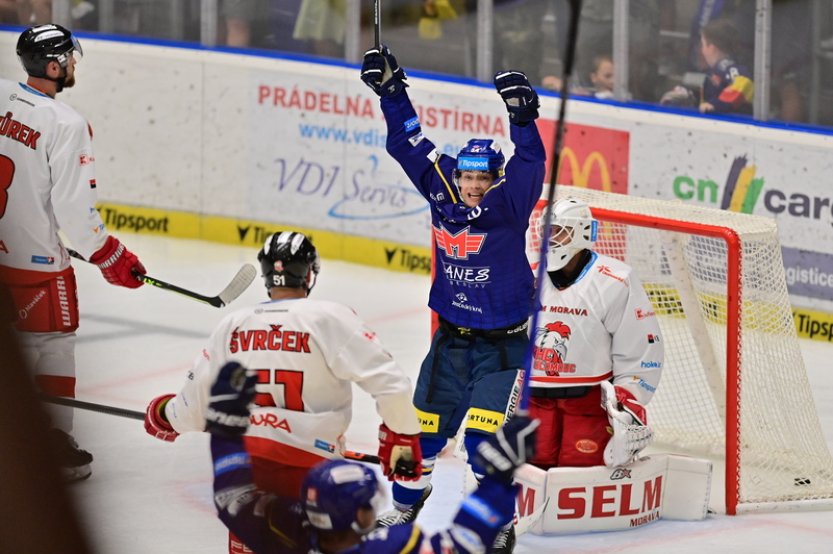 Jihočeši v nové sezoně poprvé bodovali, porazili Olomouc 3:1