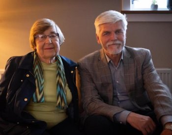 V letadle s prezidentem Pavlem do USA cestovala i dcera Milady Horákové