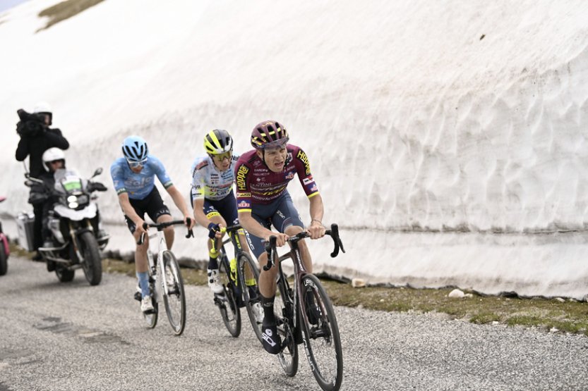 Vacek útočil na Giru d'Italia na etapový triumf, nakonec dojel druhý