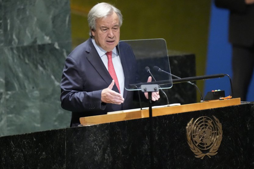 Svět potřebuje státnictví, je načase hledat globální kompromis, míní Guterres