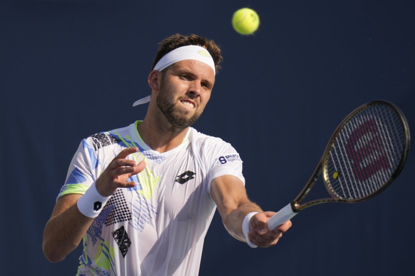 Tenista Veselý v Ču-chaji opět nestačil na Jihoafričana Harrise