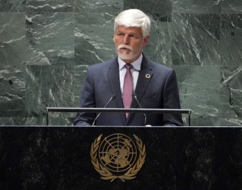 Pavel znovu odsoudil Rusko, vládci Kremlu podle něj patří před soud