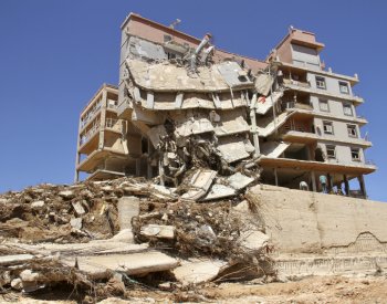 Záplavy v Libyi podle údajů OSN připravily o střechu nad hlavou přes 43.000 lidí