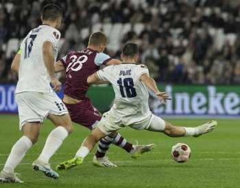 Fotbalisté AS Řím porazili Tiraspol 2:1, Souček pomohl gólem West Hamu
