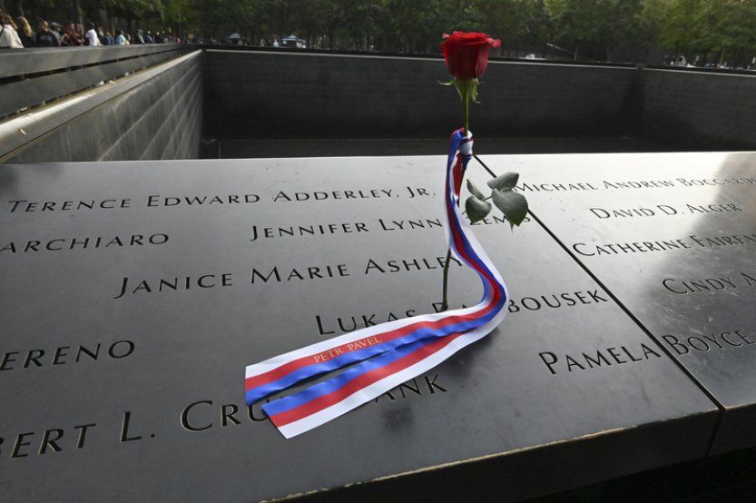 Pavel v New Yorku uctil české krajany, kteří zahynuli 11. září 2001