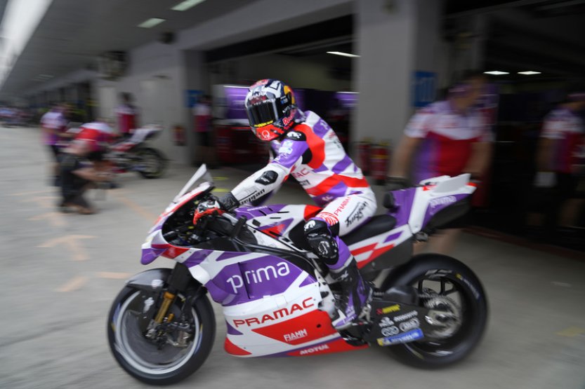 Salač zajel v tréninku na premiérovou Grand Prix Indie Moto2 osmý čas