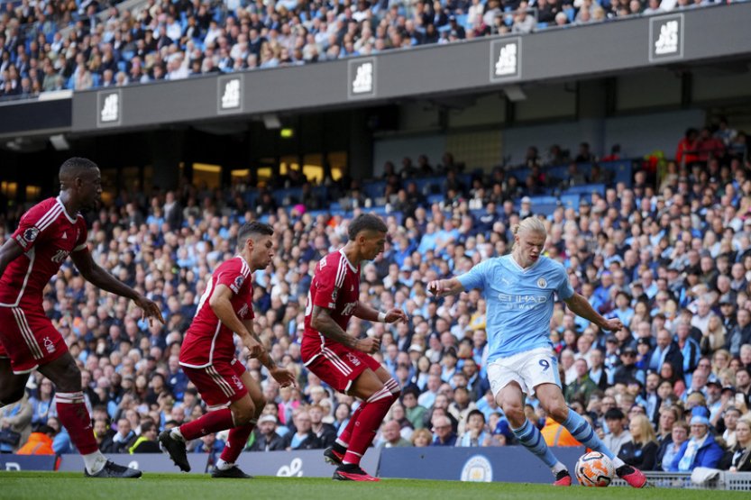 Manchester City vyhrál v anglické lize i pošesté, Haaland dal osmý gól