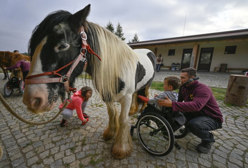 V Bohuslavicích zkoumají u nemocných dětí efekt hipoterapie