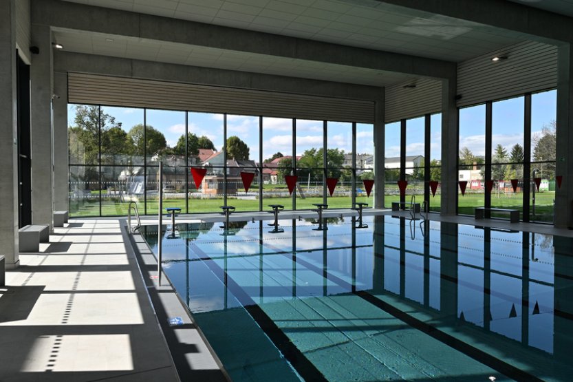 Kyjovské akvacentrum za zhruba 325 milionů korun přivítalo první návštěvníky