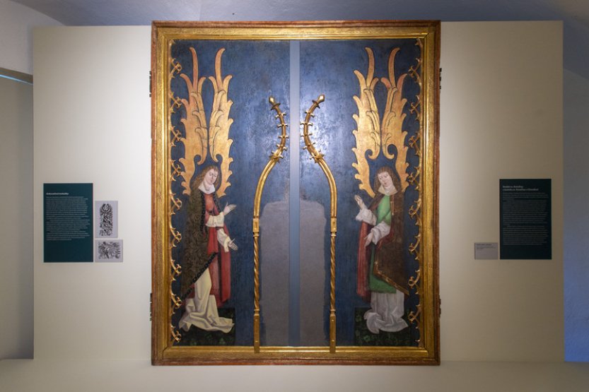 Hrad Rychmburk vystavuje chrudimské gotické oltáře