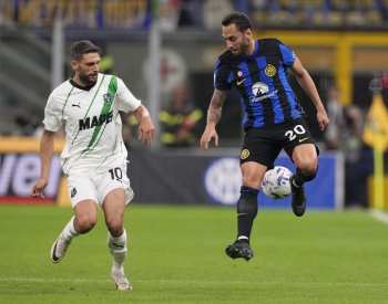 Fotbalisté Interu v italské lize podlehli Sassuolu, AC a Neapol vyhrály