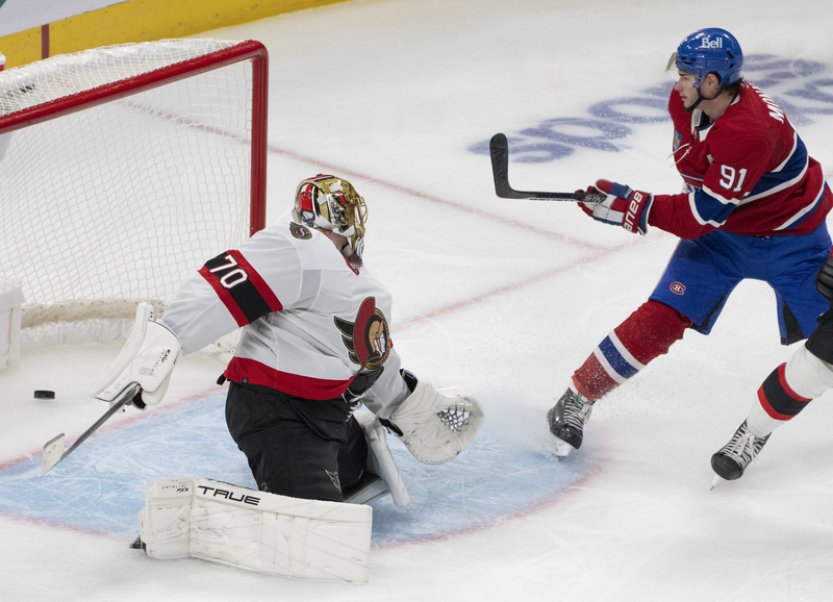 Česká souhra Ottawě na výhru v přípravě NHL nestačila, Dostál měl 45 zákroků