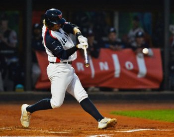 Jeden z nejlepších výkonů na turnaji, řekl Červenka, těšily ho dva homeruny