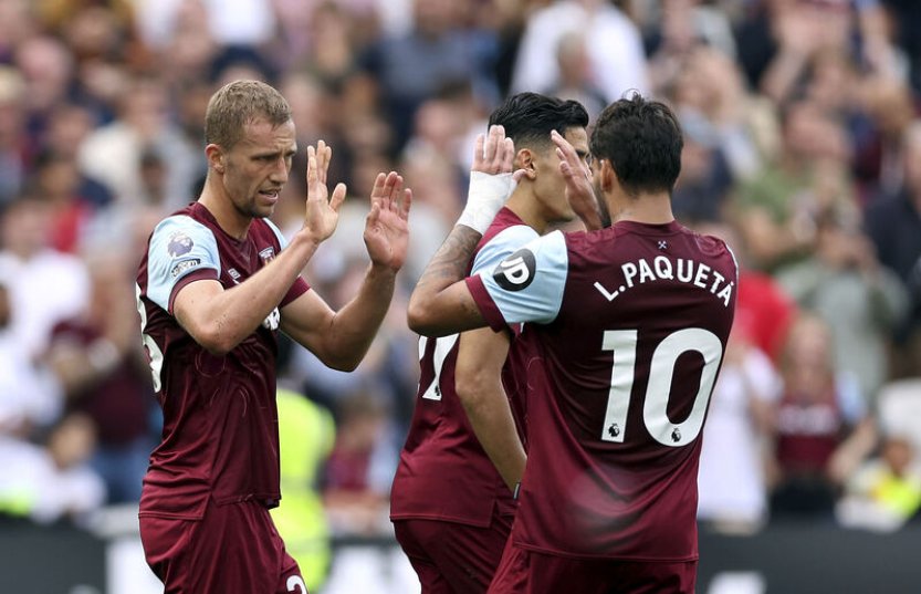 Souček gólem přispěl k výhře West Hamu, Manchester City poprvé prohrál