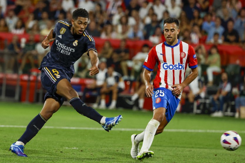 Real Madrid porazil Gironu 3:0 a vede, Bellingham vstřelil další gól