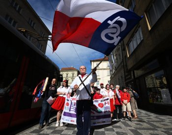 Sokolové přivezli do Prahy sletová poselství a oficiálně zahájili sletový rok