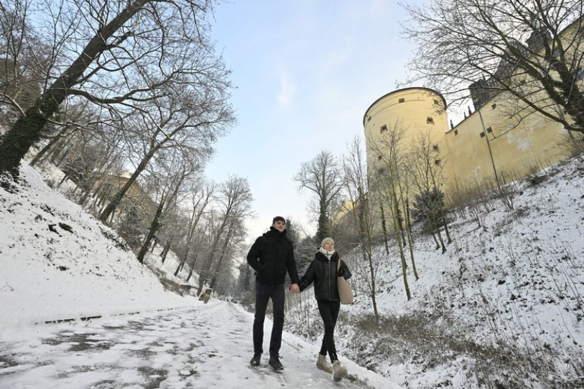 Pražský hrad otevřel ode dneška i přes zimní sezonu Jelení příkop