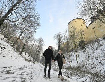Pražský hrad otevřel ode dneška i přes zimní sezonu Jelení příkop