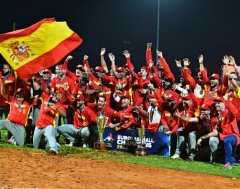 Španělé porazili v Brně britské baseballisty a slaví po 68 letech evropský titul
