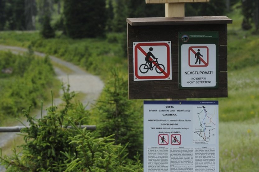 MŽP zastavilo řízení o možném zpřístupnění šumavského Modrého sloupu