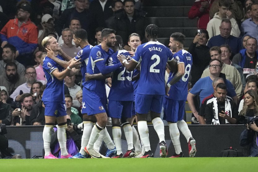 Chelsea v anglické fotbalové lize zdolala v derby 2:0 Fulham