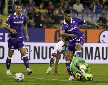 Fiorentina porazila v lize 3:0 Cagliari, Barák nenastoupil