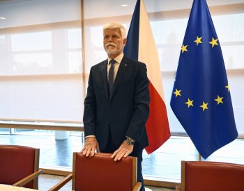 Prezident Pavel přijel do Evropského parlamentu, vystoupí s projevem