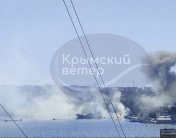 Část Černomořské flotily se přemístila z Krymu do přístavu na jihu Ruska