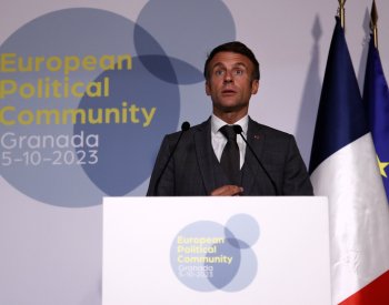 Mezi evropskými lídry je silná vůle k další podpoře Ukrajiny, řekl Macron