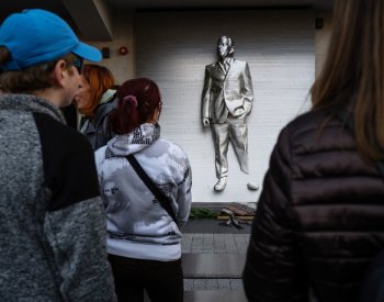 V Trutnově odhalili pamětní desku bývalému prezidentovi Václavu Havlovi