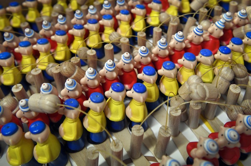 Firma Efko začala kromě Igráčků dělat hračky s Patem a Matem