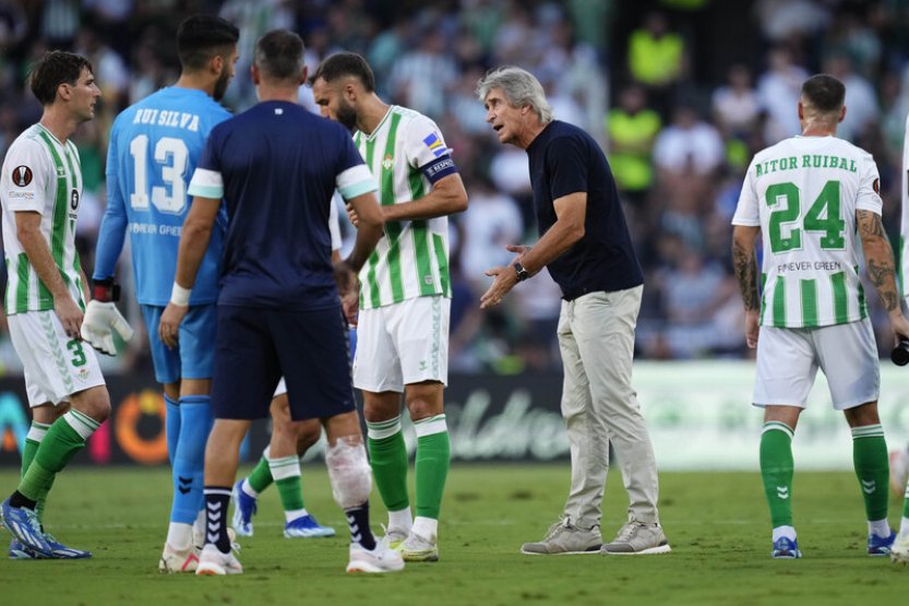 Pellegriniho potěšilo, že Betis proti Spartě napravil ve druhé půli chyby