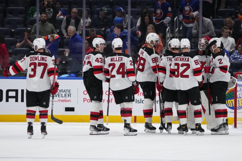 Nečas zaznamenal dva body, New Jersey zůstalo stoprocentní