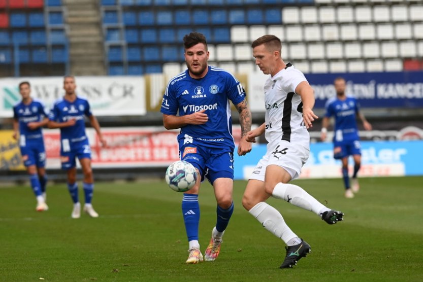 Fotbalisté Olomouce rozdrtili Mladou Boleslav 4:0