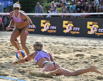 Beachvolejbalistky Hermannová se Štochlovou mají na MS v Mexiku druhou výhru