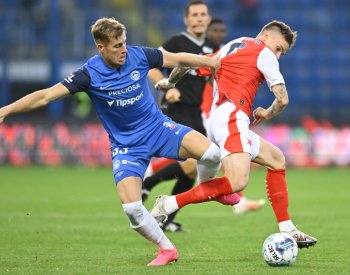 Slavia zvítězila v Liberci, přestože o dva góly prohrávala
