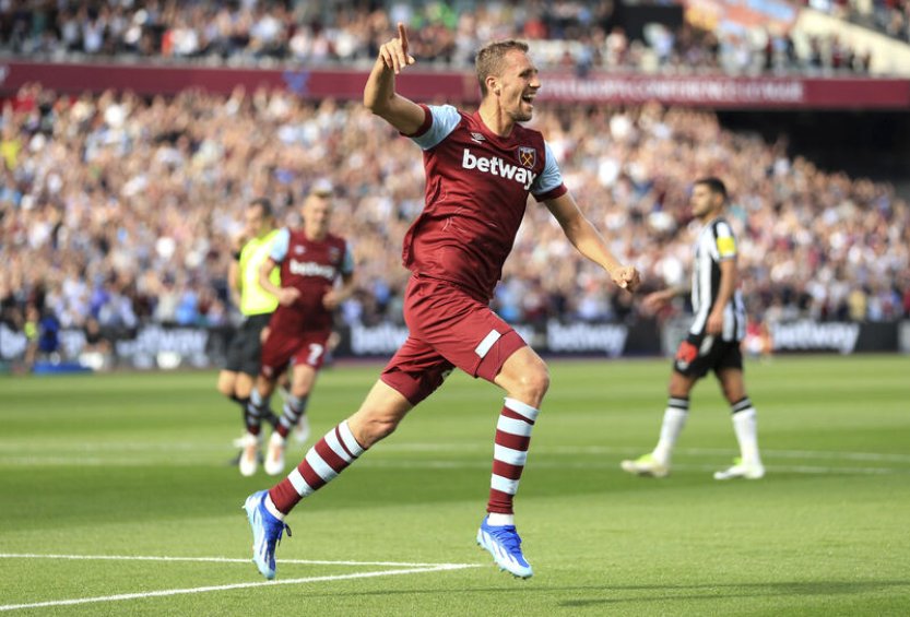 Souček dal gól, Coufal na další přihrál a West Ham získal bod