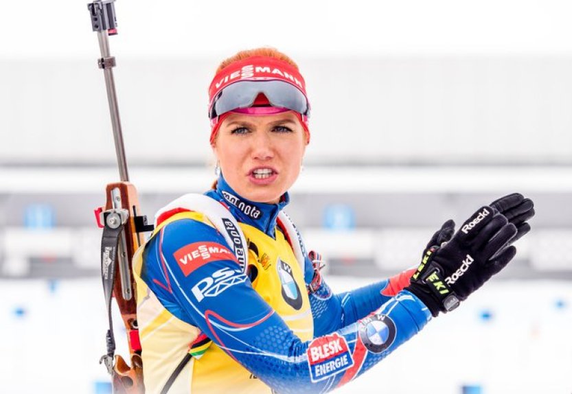 Sport: Soukalovou biatlon zase baví, návrat k elitě si ale představit neumí