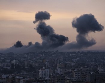 Pásmo Gazy čelilo v noci bombardování ze vzduchu, uvádí média