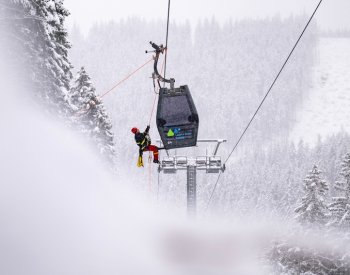 Kabinová lanovka na Sněžku bude od soboty opět v pravidelném denním provozu