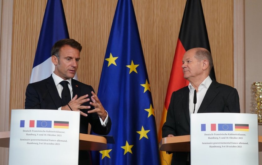 Německo a Francie nepoleví v podpoře Ukrajiny, shodli se Scholz a Macron