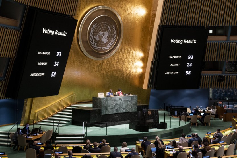 Rusko zůstane mimo Radu OSN pro lidská práva, prohrálo hlasování VS OSN