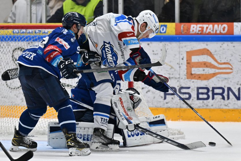 Plzeň i Brno se mohou po čtvrteční předehrávce extraligy posunout v tabulce