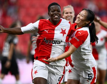 Slávistky rozdrtily Kluž 5:0 a jsou blízko postupu do skupiny Ligy mistryň